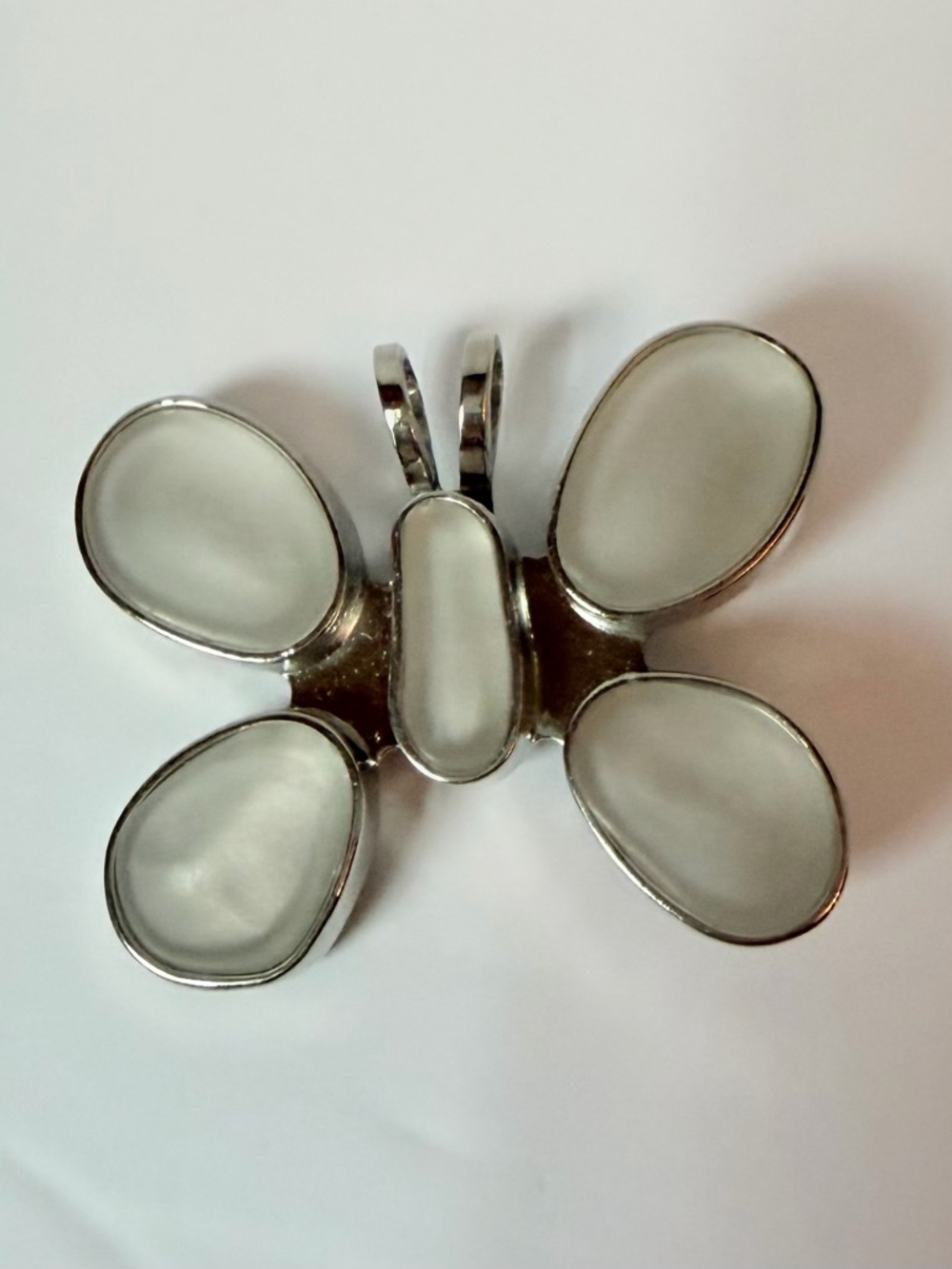 Rebecca Collins Signed Butterfly Pendant/ Brooch